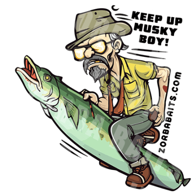 Sticker - Musky Rider